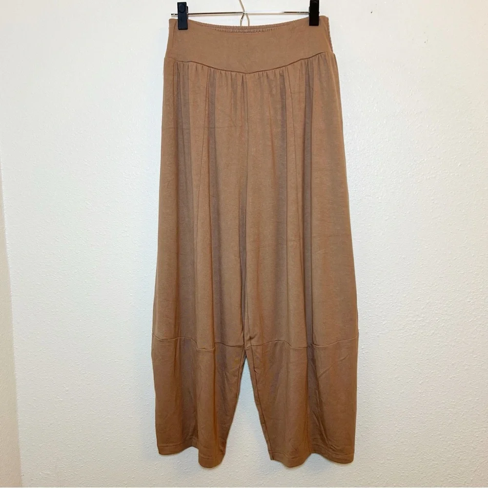 Free People Free-est Good Feels Barrel Pants S  Boho Granola Girl Athleisure - Picture 2 of 8